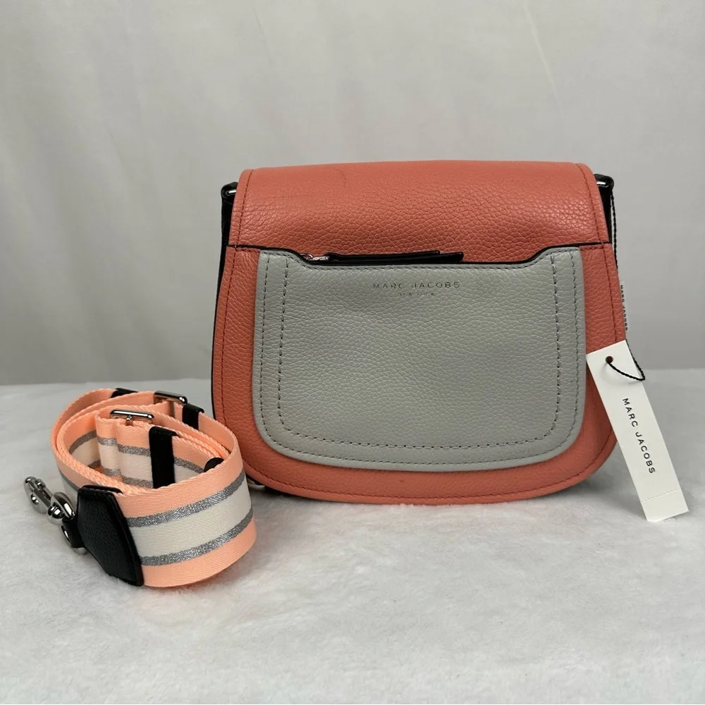 NWT Marc Jacobs Messenger Bag in Flamingo - Picture 3 of 13